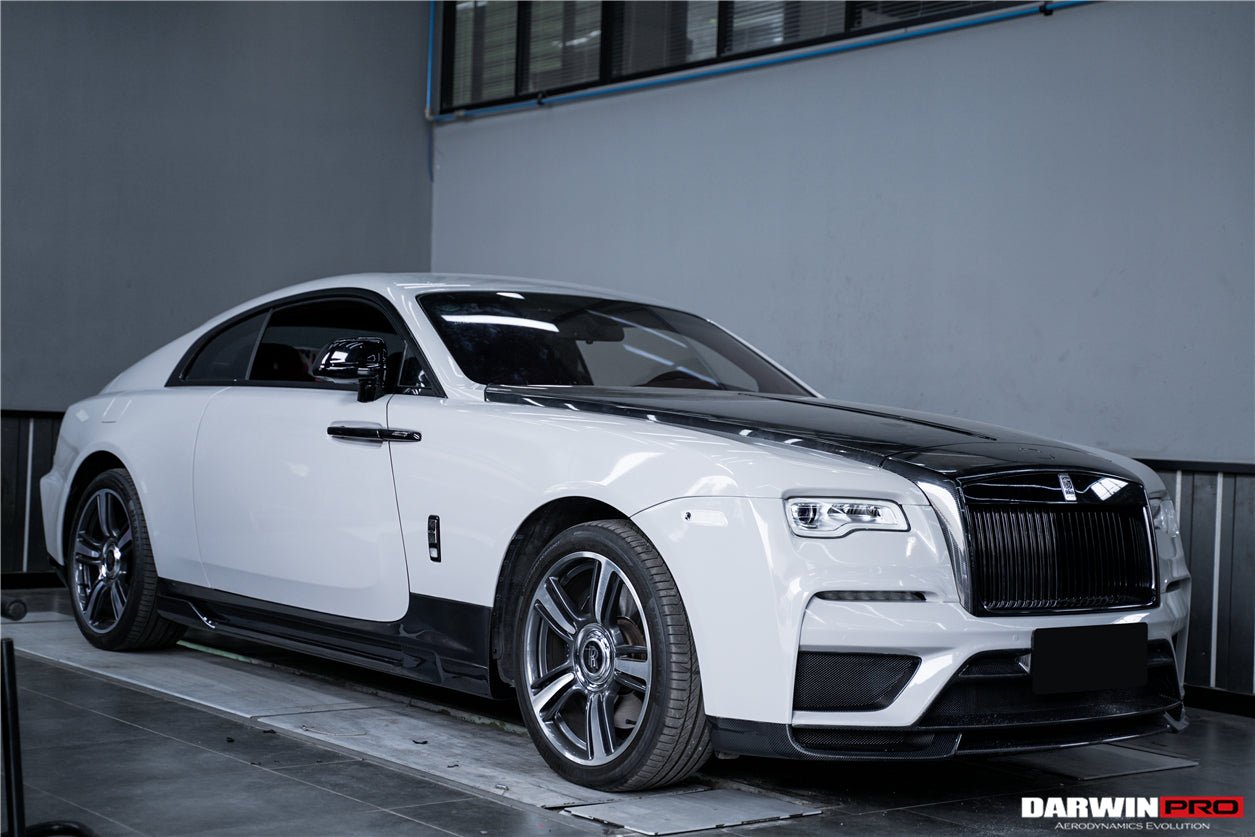 2016 - 2020 Rolls-Royce Wraith BKSS Style Carbon Fiber Side Skirts